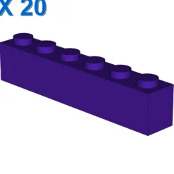 BRICK 1X6 X 20