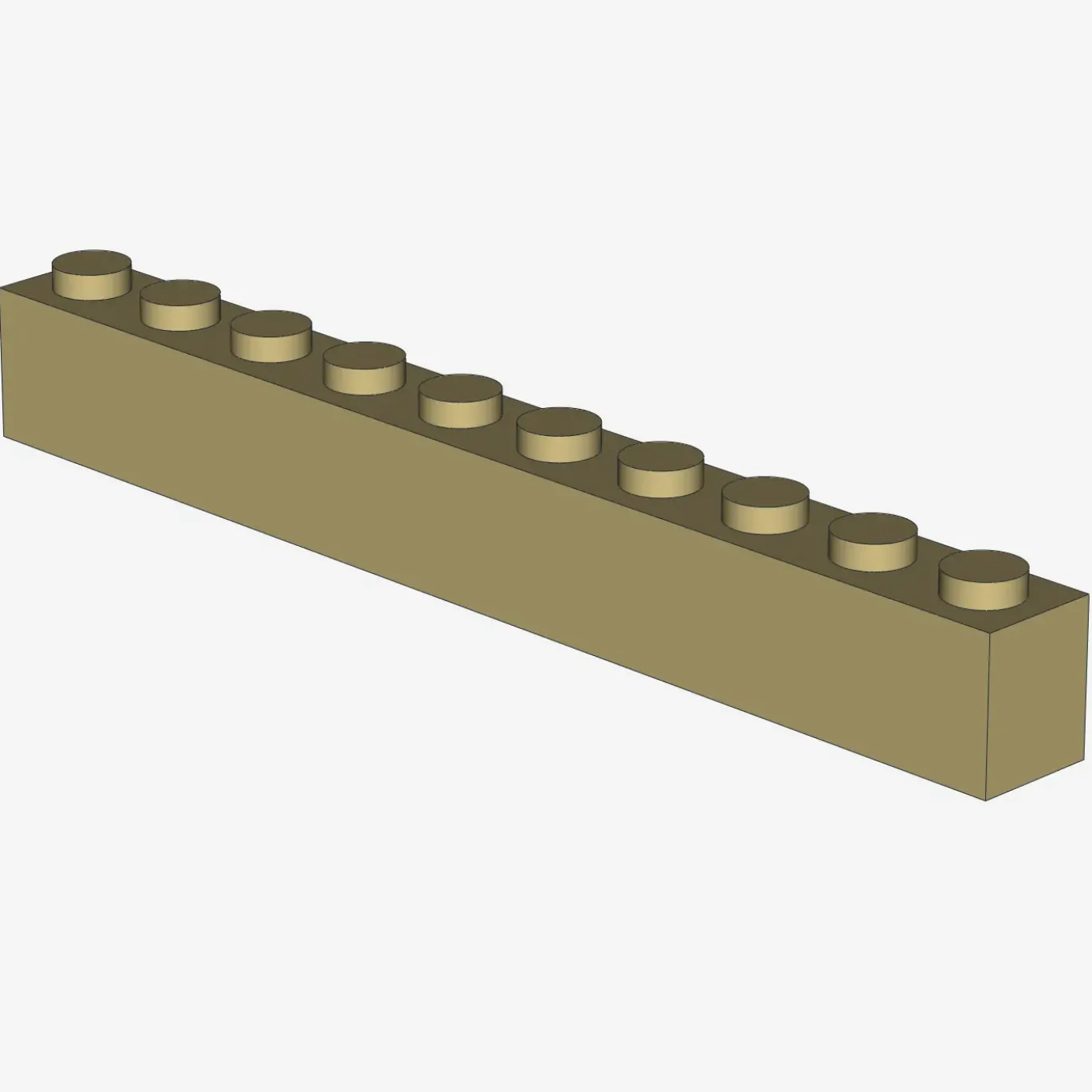 BRICK 1X10 X 15