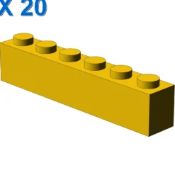 BRICK 1X6 X 20