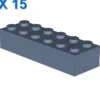 BRICK 2X6 X 15