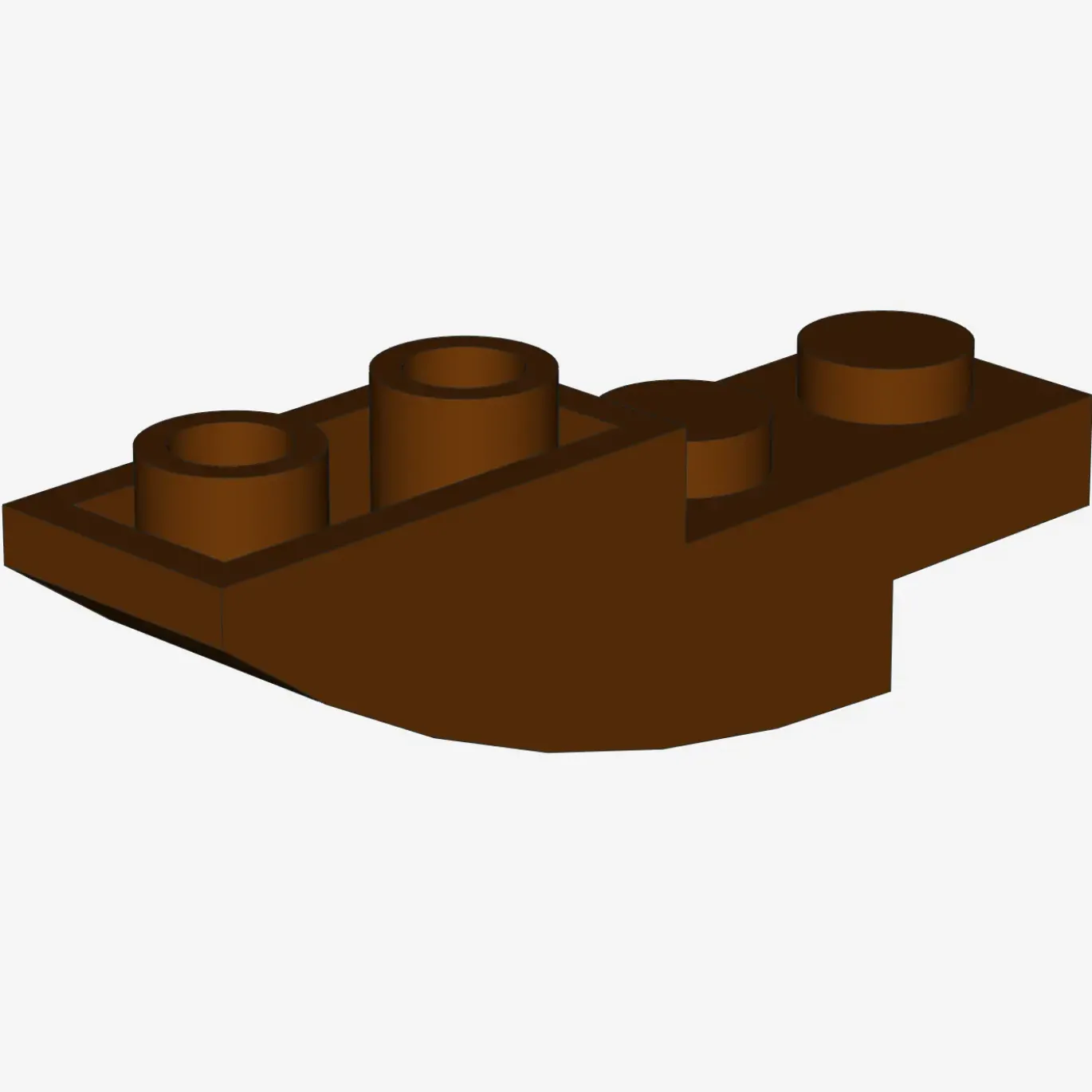 BRICK 1X4X1 INV. BOW X 50