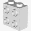 BRICK 1X2X1 2/3 W/4 KNOBS X 50