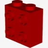 BRICK 1X2X1 2/3 W/4 KNOBS X 50