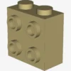 BRICK 1X2X1 2/3 W/4 KNOBS X 50