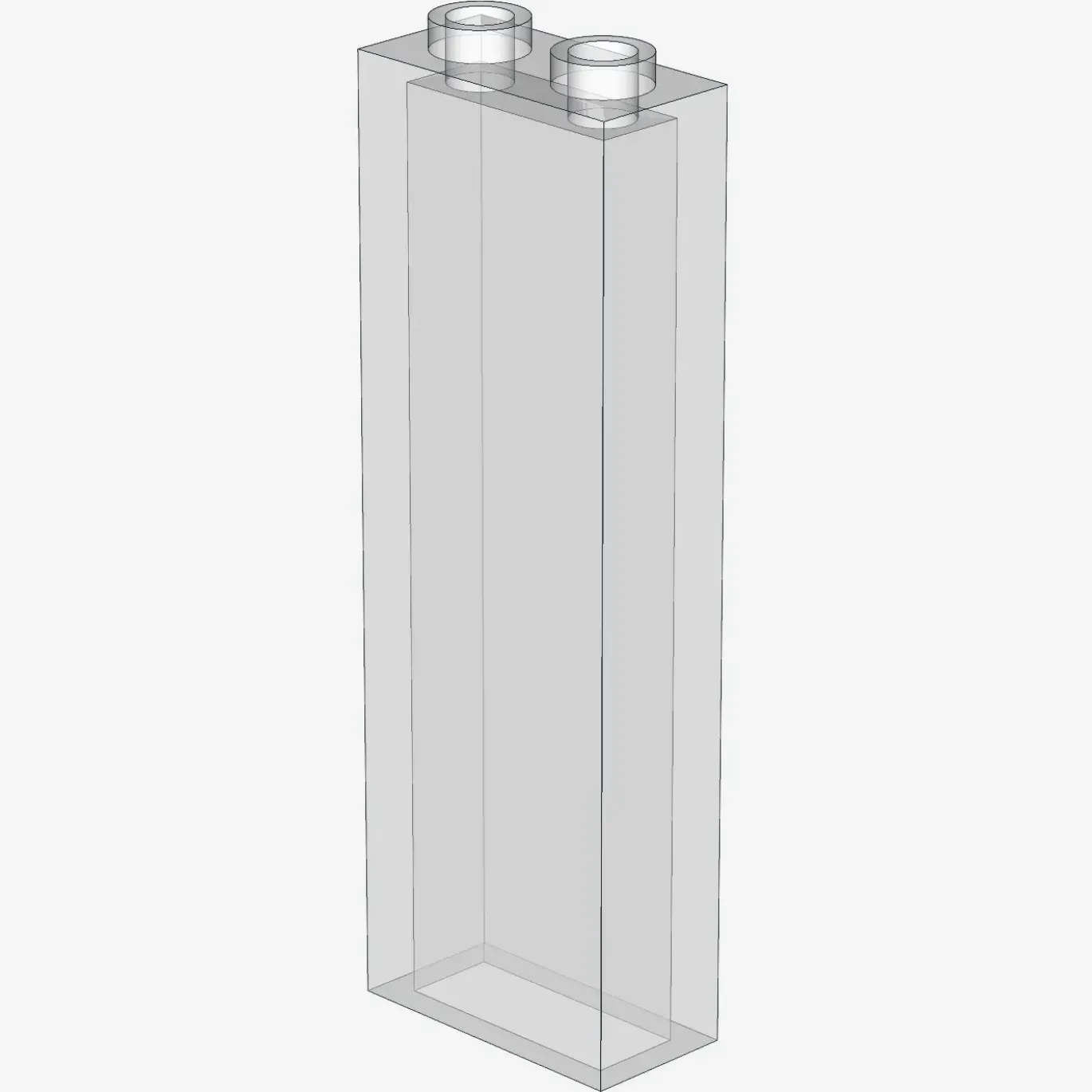 BRICK 1X2X5 X 60