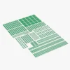 Brix Fliesen, gemischt, Green
