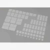 Brix Große Plates, gemischt, transparent (Trans Clear)