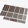 Brix Kleine Plates, gemischt, braun (Reddish Brown)