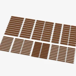 Brix Lange Plates, gemischt, Medium Nougat