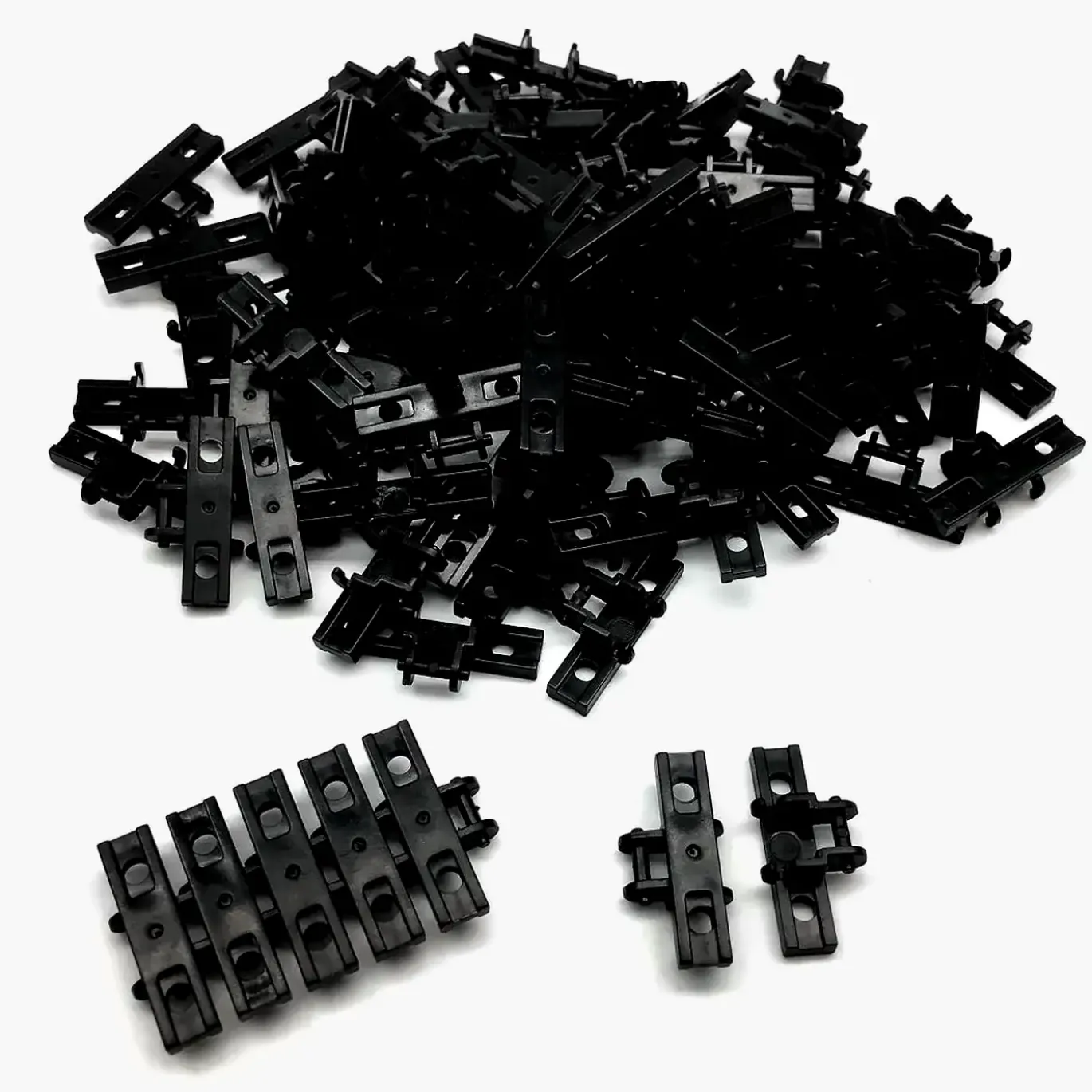 Brix Panzerketten 5x1,5 breit , schwarz (100st.)