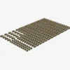 Brix 200 Stück, 1er Steine gemischt, Dark Tan