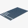 Brix 200 Stück, 1er Steine gemischt, Sand Blue