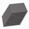 Brix 10 Stück, 16x16 Plate, dunkelgrau (Dark Bluish Gray)