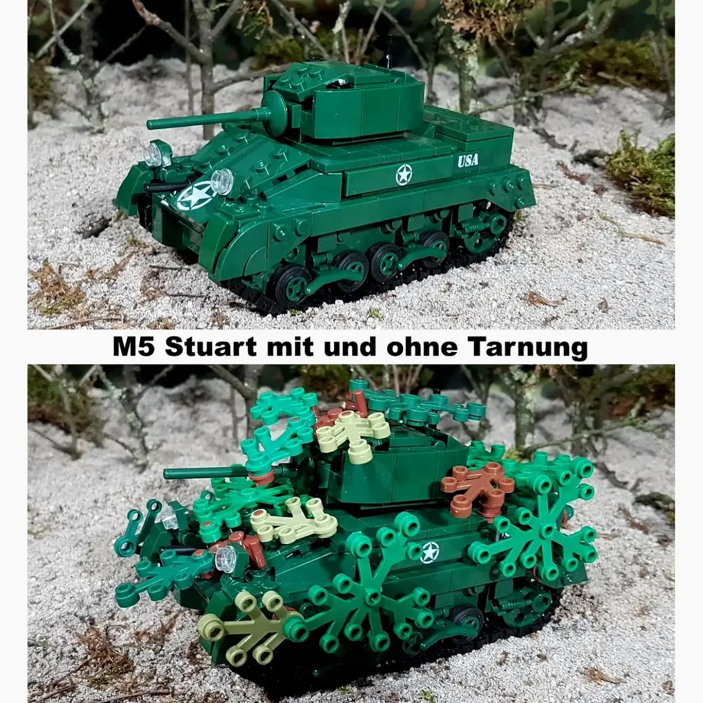 Brix Tarn-Set Camouflage 36pcs