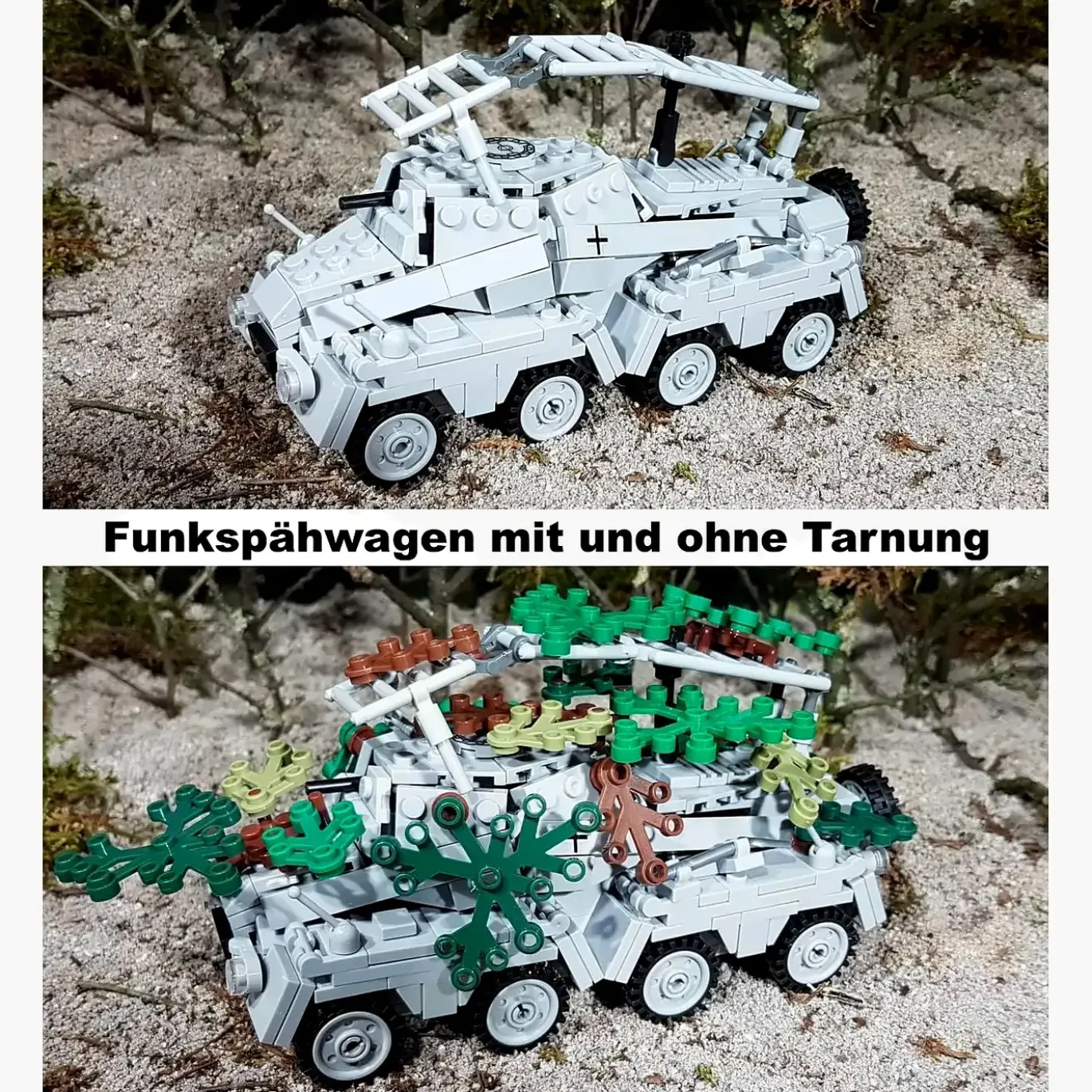 Brix Tarn-Set Camouflage 36pcs