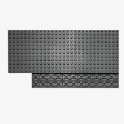 Brix 32x32 Plate, dunkelgrau