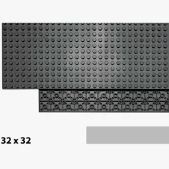 Brix 32x32 Plate, hellgrau