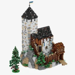Burg Blaustein Bergfried Erweiterung (Mini Blocks)