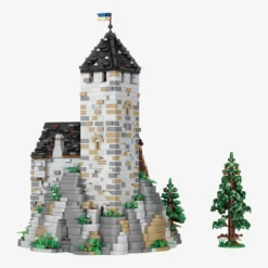 Burg Blaustein Bergfried Erweiterung (Mini Blocks)