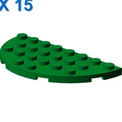 1/2 CIRCLE PLATE 4X8 X 15
