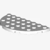 1/2 CIRCLE PLATE 4X8 X 15