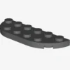 1/2 CIRCLE PLATE 2X6 X 50