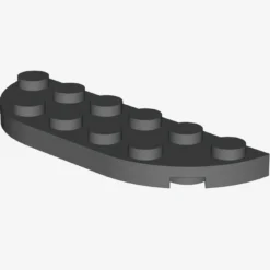 1/2 CIRCLE PLATE 2X6 X 50