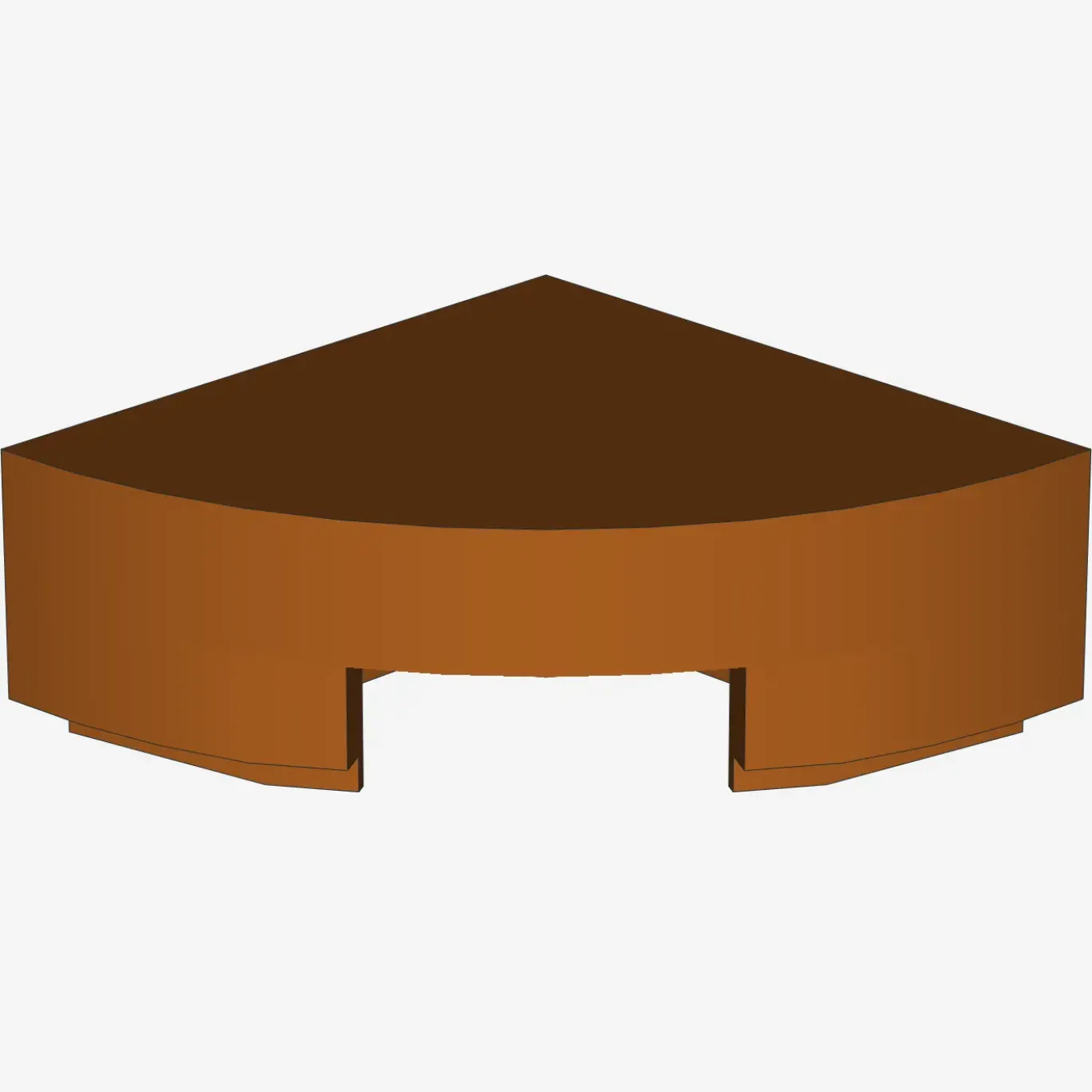 1/4 CIRCLE TILE 1X1 X 200