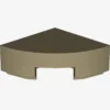 1/4 CIRCLE TILE 1X1 X 200