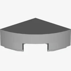 1/4 CIRCLE TILE 1X1 X 200