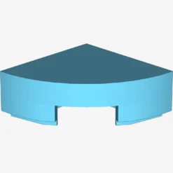 1/4 CIRCLE TILE 1X1 X 200