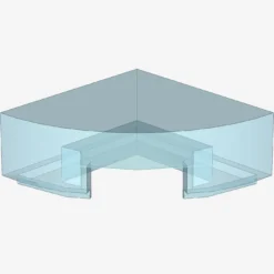 1/4 CIRCLE TILE 1X1 X 200