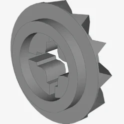 CONICAL WHEEL Z12 X 200