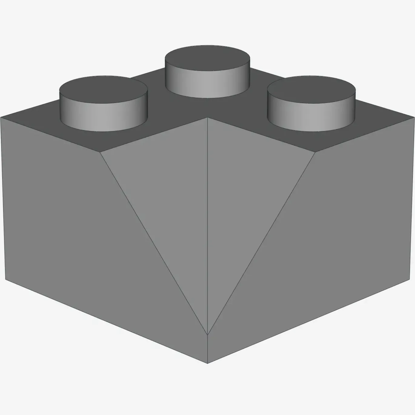 CORNER BRICK 2X2/45° INSIDE X 50