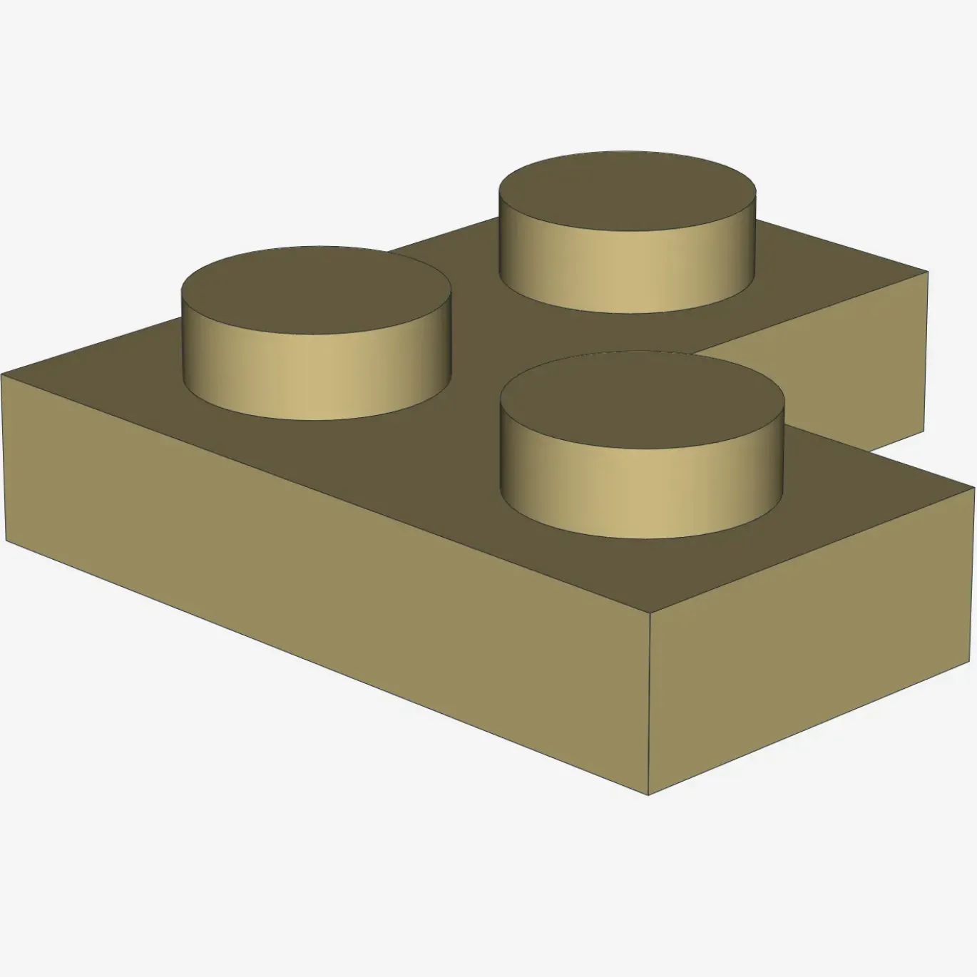 CORNER PLATE 1X2X2 X 100