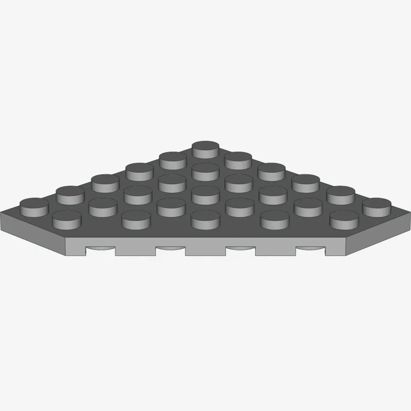 CORNER PLATE 6X6X45° X 15
