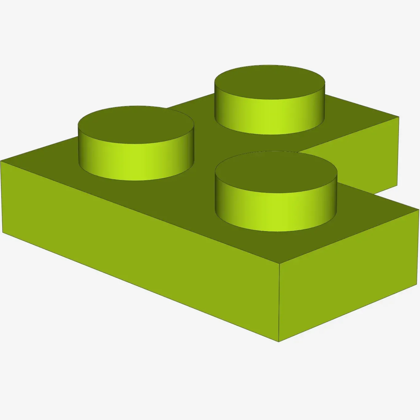 CORNER PLATE 1X2X2 X 100