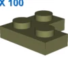 CORNER PLATE 1X2X2 X 100