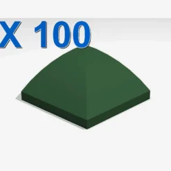 Corner Slope Curved outwards X 100
