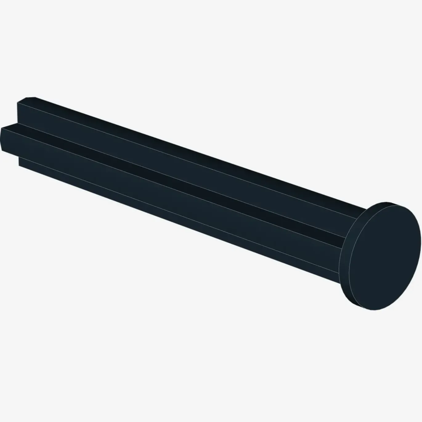 CROSS AXLE 4M WITH END STOP X 100