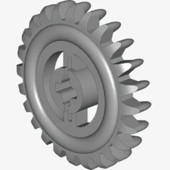 CROWN- AND GEAR WHEEL Z24 X 50