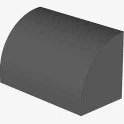 Curved Top, Brick, Modified 1 x 2 x 1 No Studs X 100