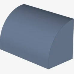 Curved Top, Brick, Modified 1 x 2 x 1 No Studs X 100
