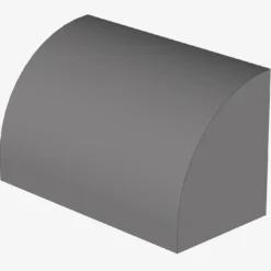 Curved Top, Brick, Modified 1 x 2 x 1 No Studs X 100
