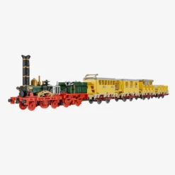 Dampflokomotive Adler mit 1.-3. Klasse-Wagen