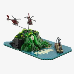 Die drei ???: Toteninsel: Diorama