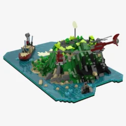 Die drei ???: Toteninsel: Diorama