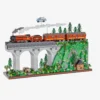 Diorama Dampflok auf Viadukt