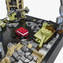 Diorama: dreibeiniger Weltenzerstörer
