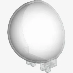 Dome ø47.84 w. combi hinge X 10